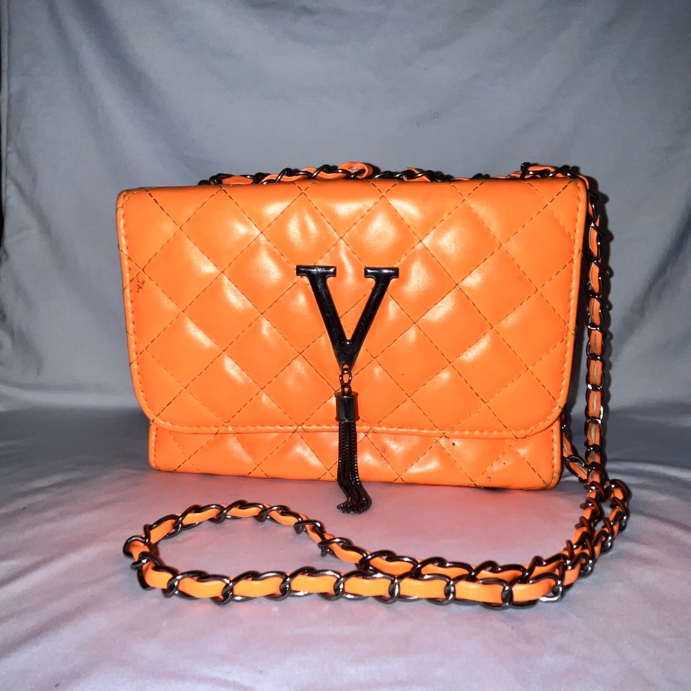 Orange VIKKI Shoulder Crossbody/Handbag